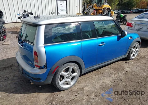 2008 Mini Cooper S Clubman from USA, damaged, VIN WMWMM33598TP70932